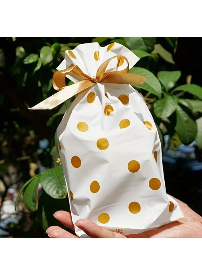 50 Pack Treat Bags Drawstring Cookie Candy Bag for Birthday Wedding Engagement Holiday Favor - Image 3